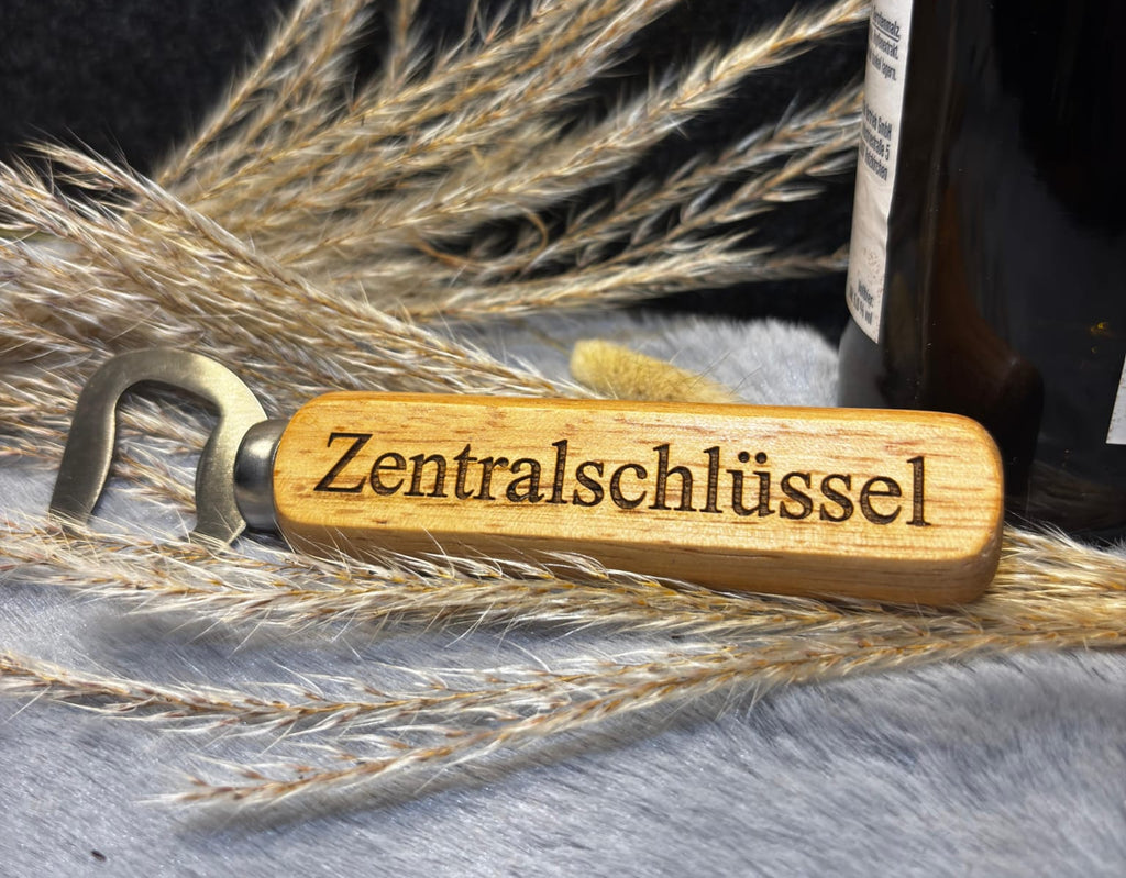 Flaschenöffner mit Gravur