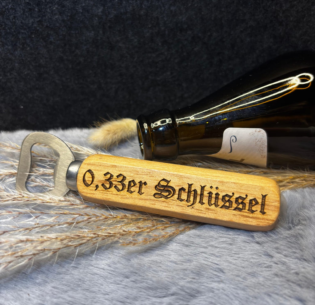 Flaschenöffner mit Gravur