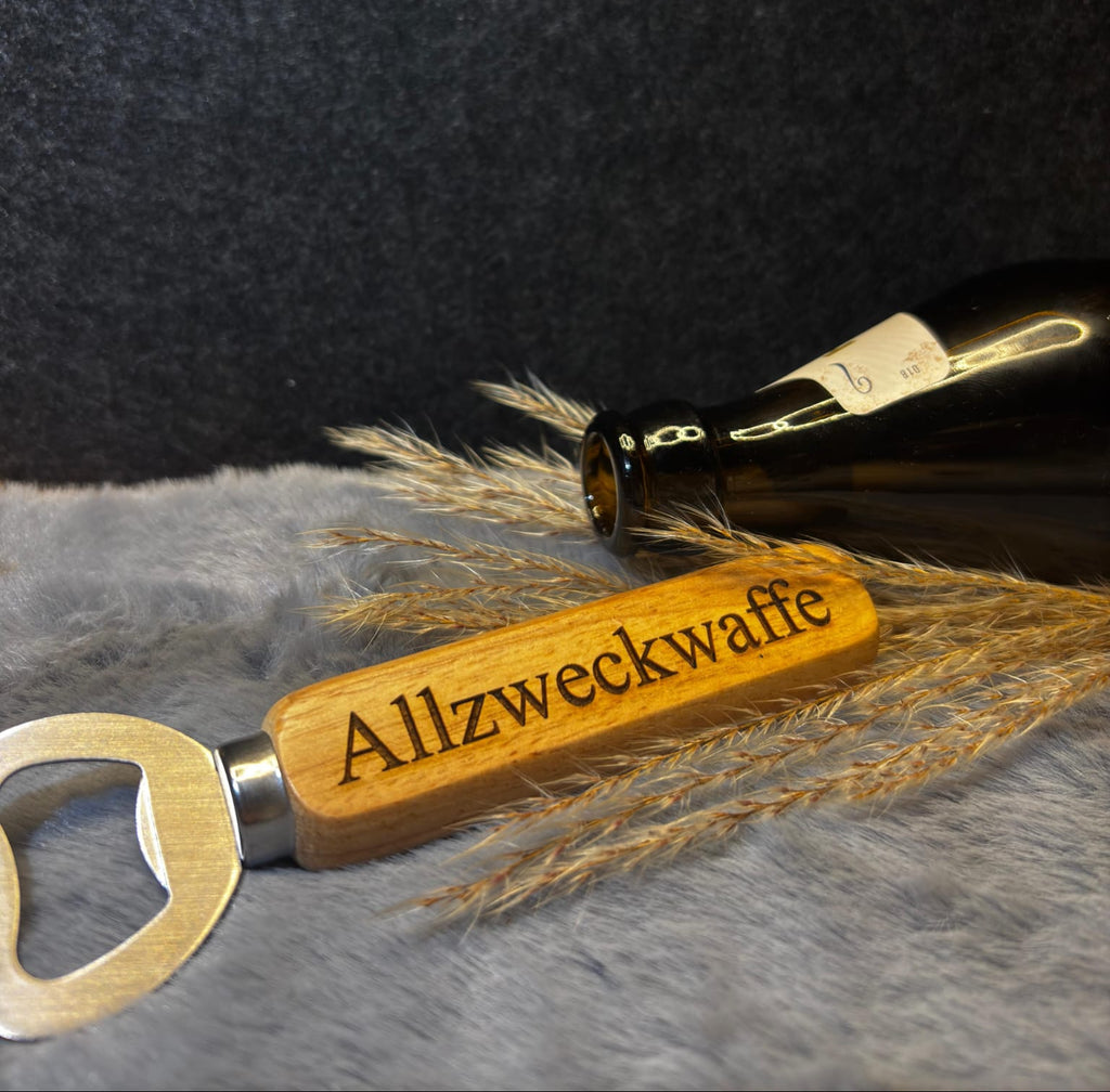 Flaschenöffner mit Gravur