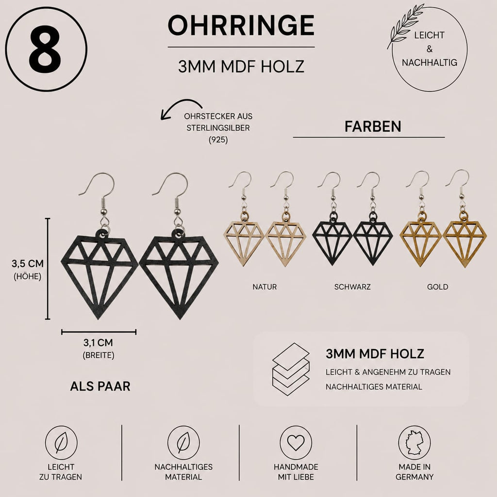 Ohrringe Paare