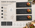 Schieferservierplatten