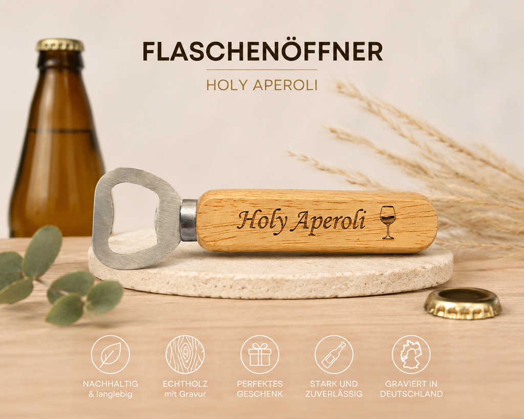 Flaschenöffner mit Gravur