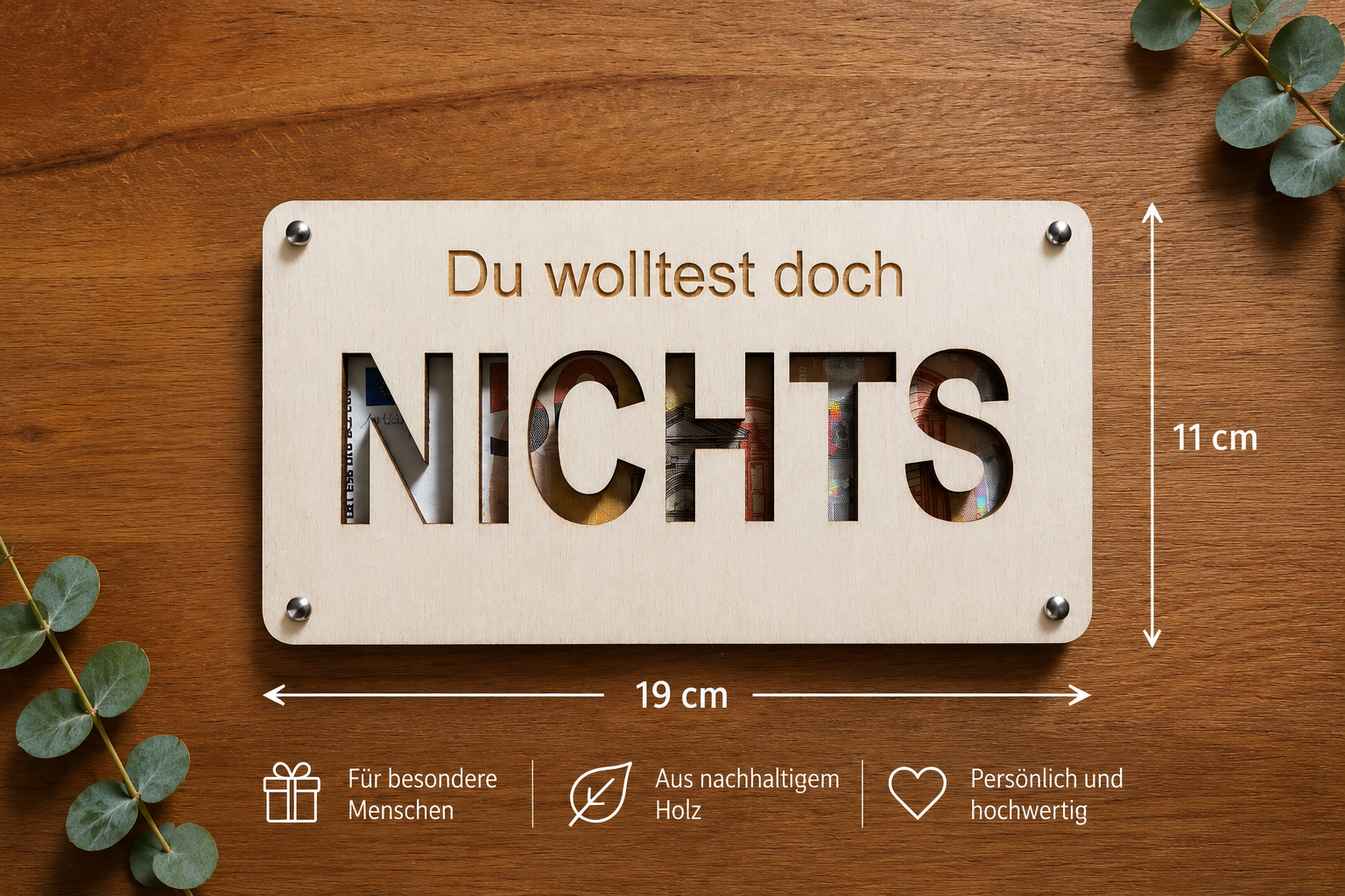 Geldgeschenkkarten